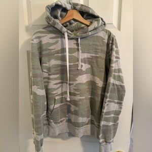 Reflex Green and Gray Sweatshirt Stylish and Comfortable
